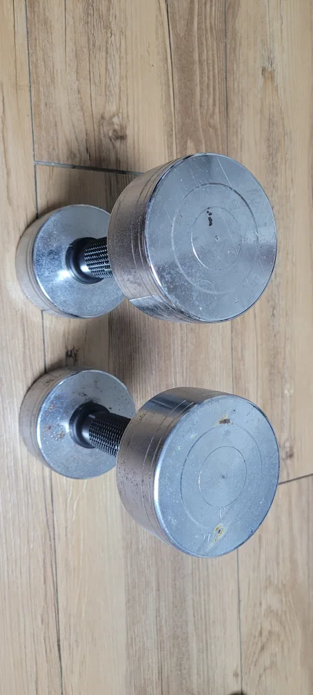 실버 아령 한 쌍 중고 팝니다