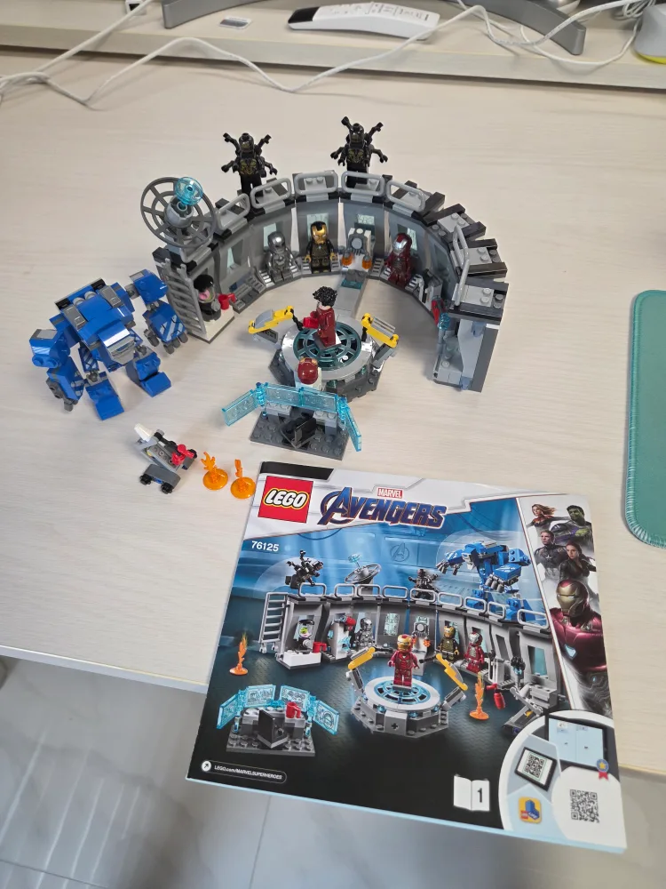 레고 76125 아이언맨 연구소 레고 중고