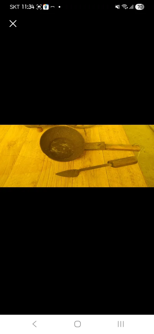 숯다리미 인두 일괄(골동품)