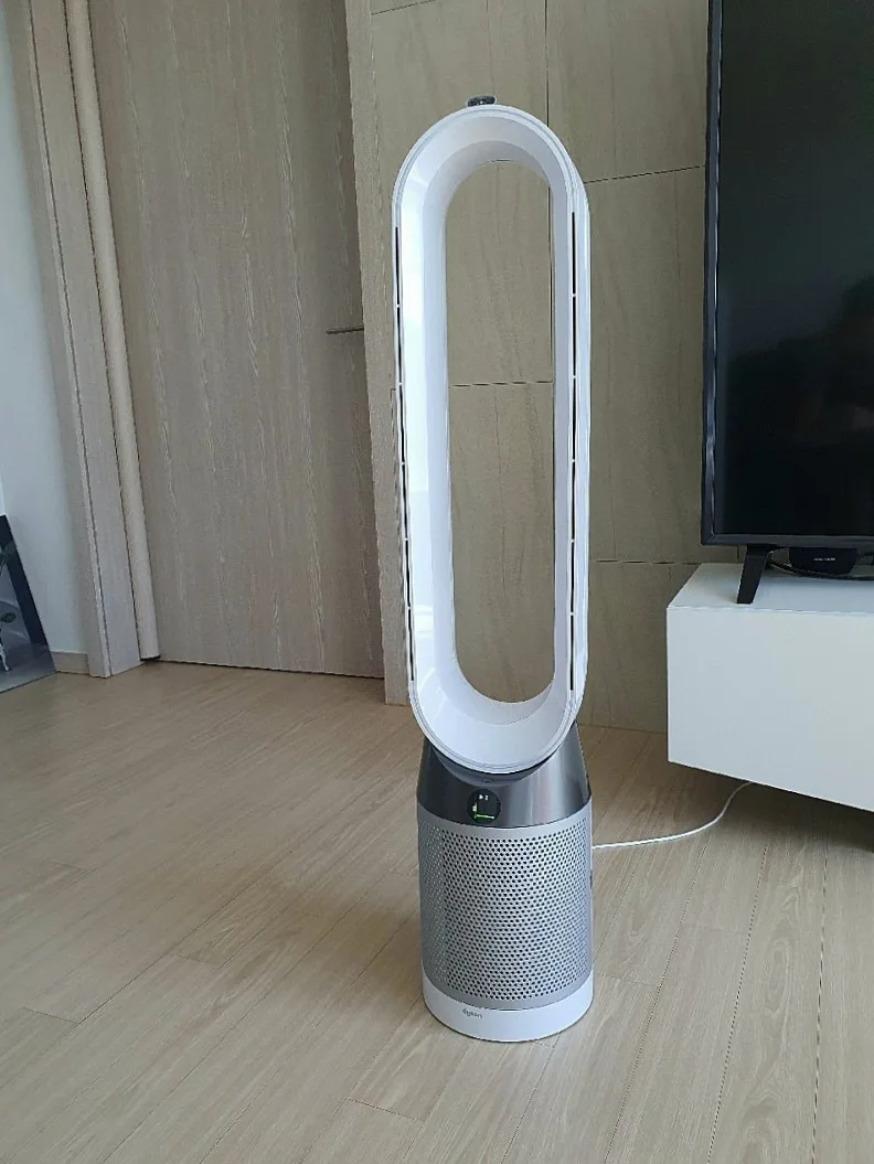 다이슨 퓨어쿨 공기청정기 고급형 선풍기 실버 - 상태 좋음