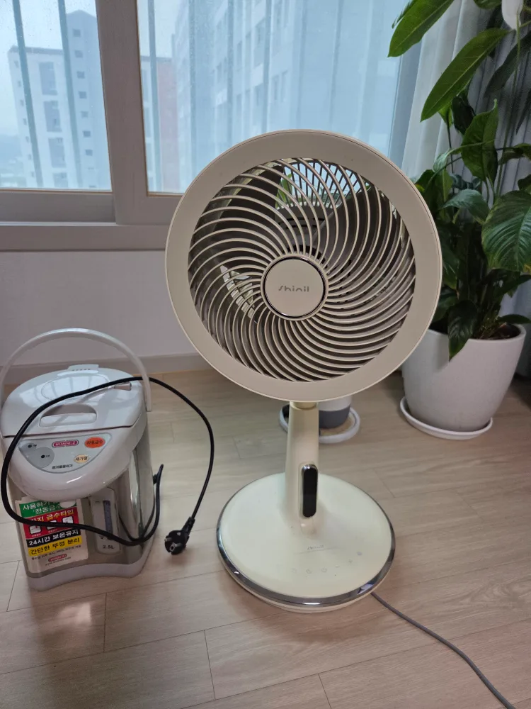 신일 써큘레이터 선풍기+보온통