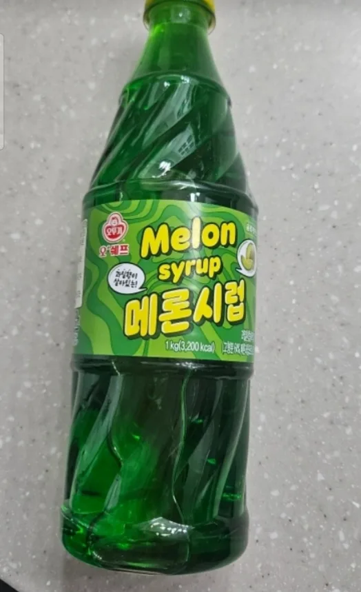 오뚜기 멜론시럽 1kg 새상품