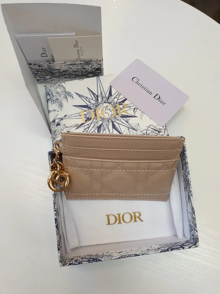 디올 카드지갑 풀박스