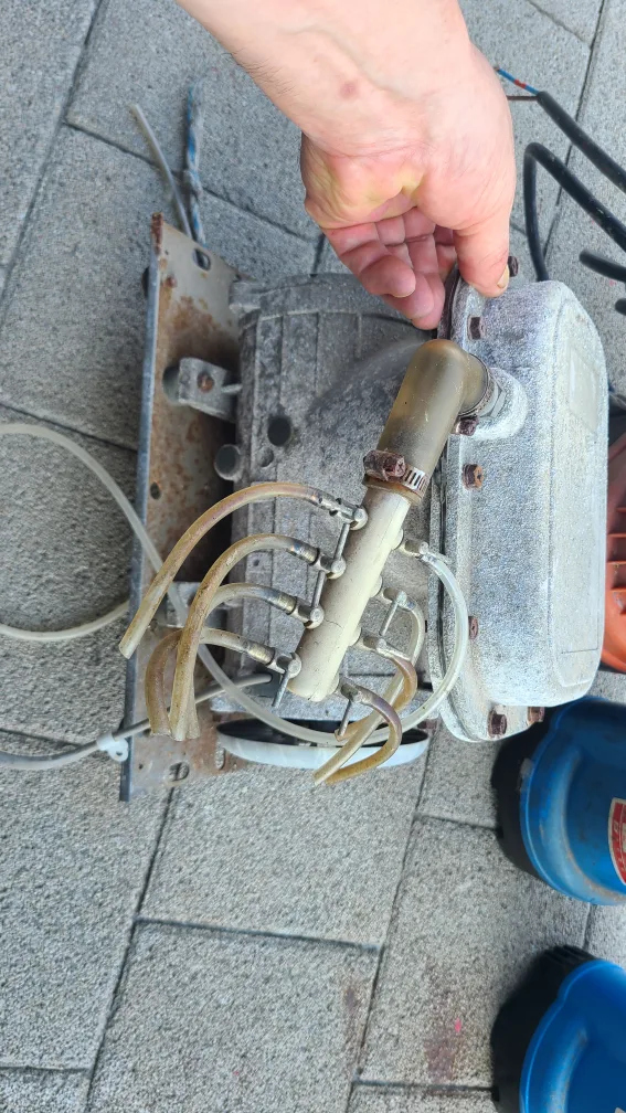 중고 브롱어 에어 펌프