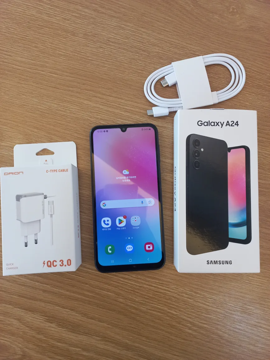 갤럭시 A24,  중고폰이에요