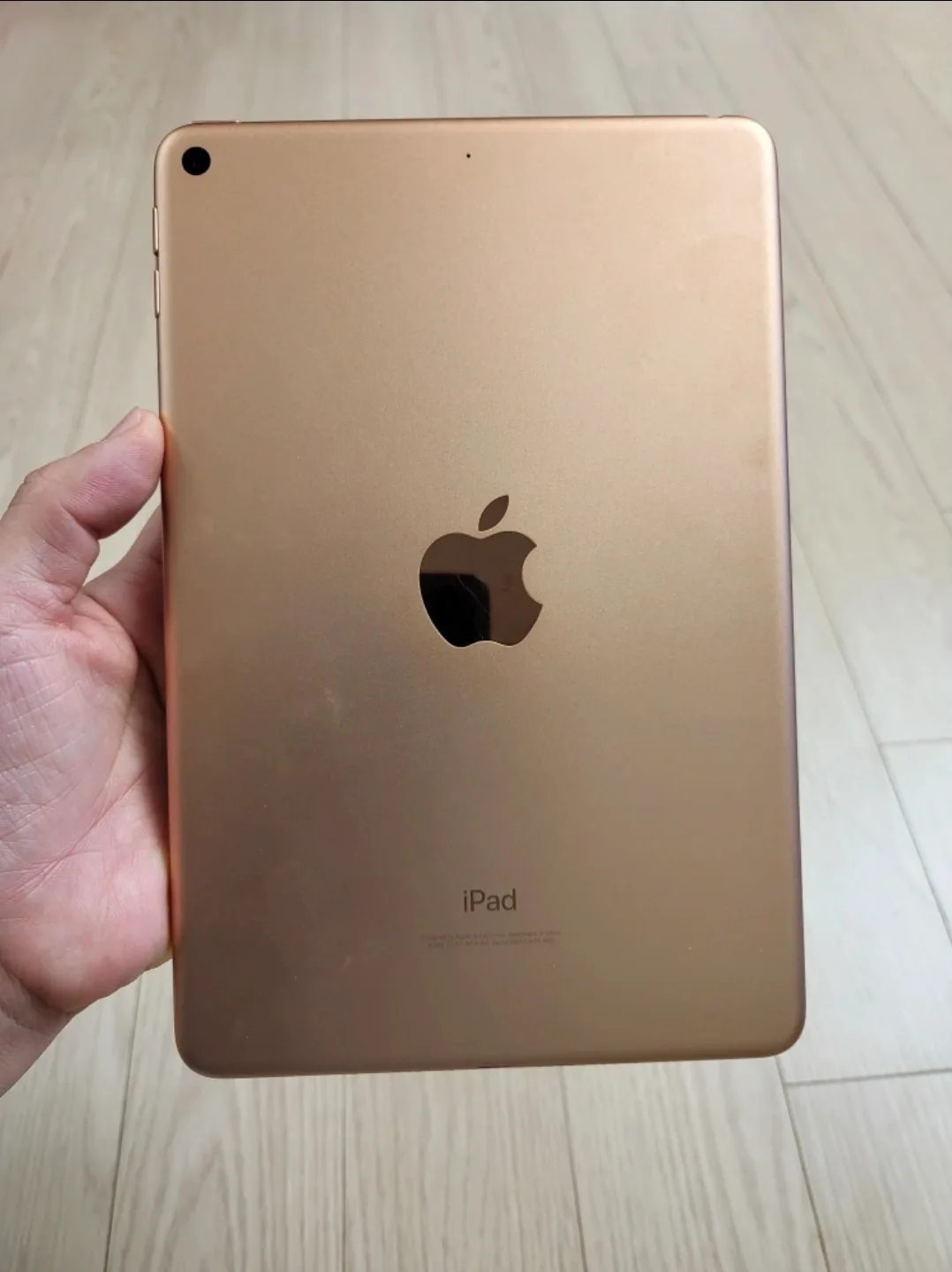 아이패드 미니5 로즈골드 풀박스 (생활기스없음)