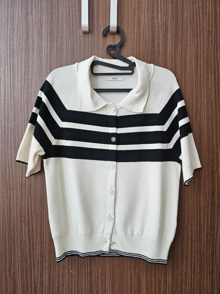 ZOOC 스트라이프 니트 S