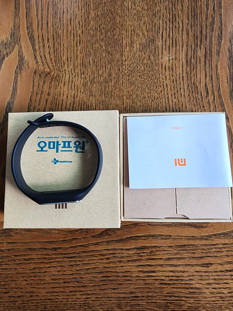 오마프원 스마트 밴드 새상품