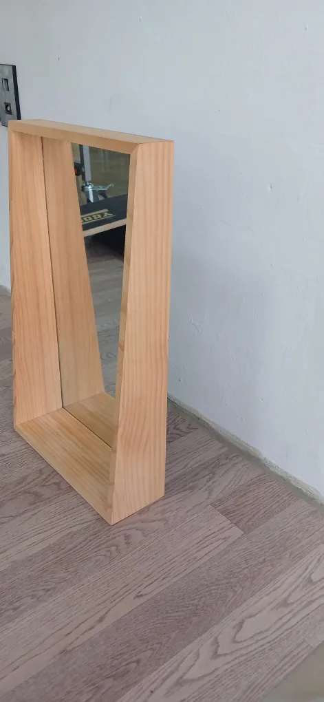 작은 원목거울 팔아요