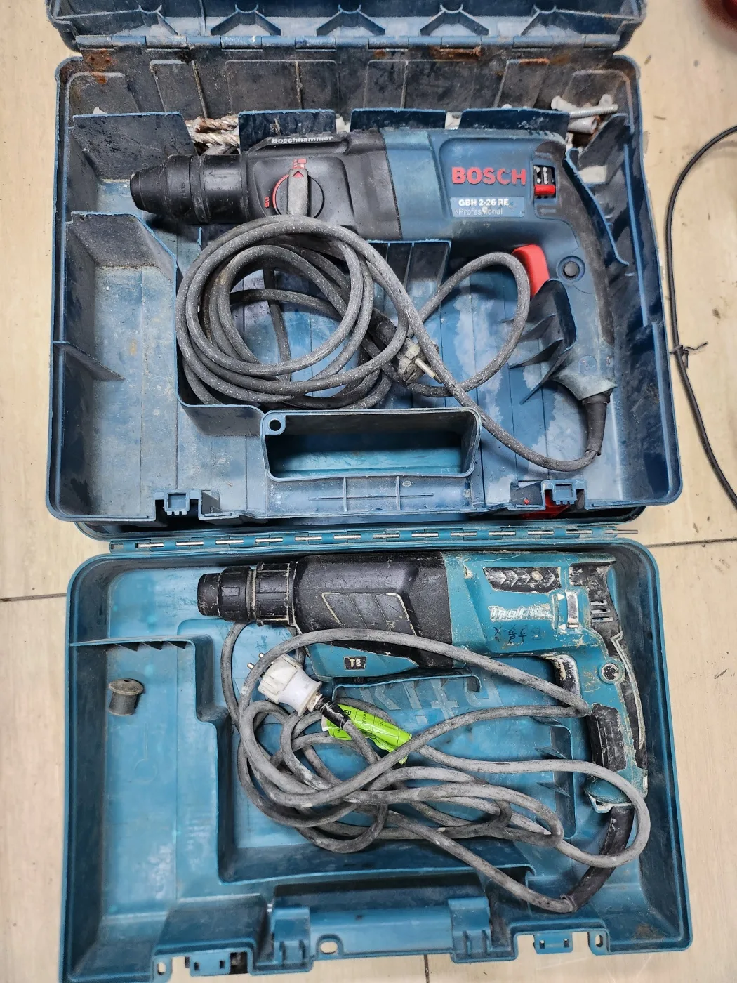 보쉬 GBH2-26RE 마끼다 HR2630 3way 로타리 해머드릴 앙카드릴 뿌레카 타격기능 중고입니다