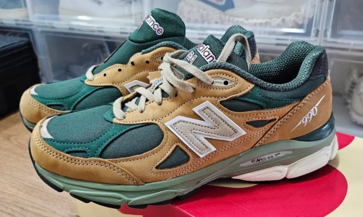 뉴발란스 990v3 탄그린 메이드인 usa 제품 260size