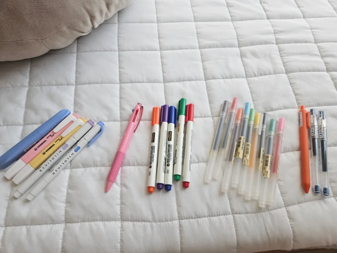 문구류 모음 (중고~신품) 총 3천원