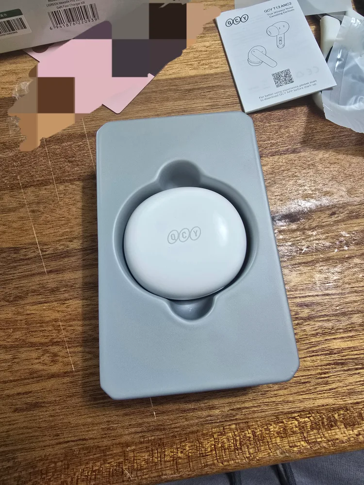 QCY T13 ANC2 화이트 무선 이어폰