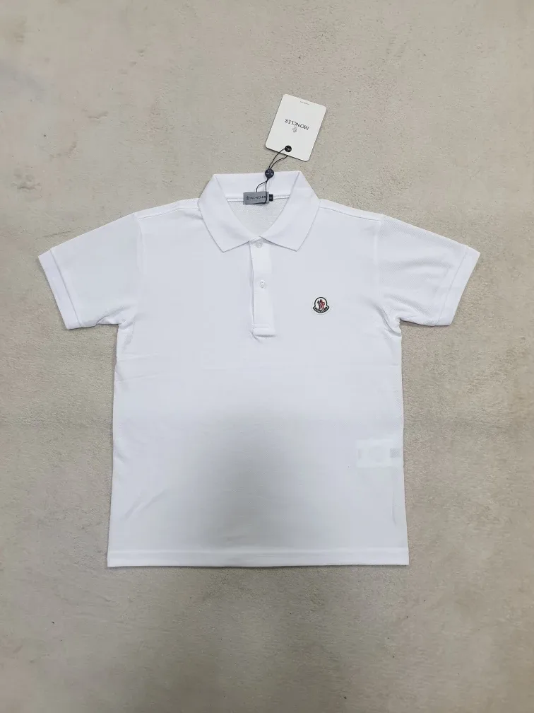 몽클 반팔 폴로티 화이트 S 새상품