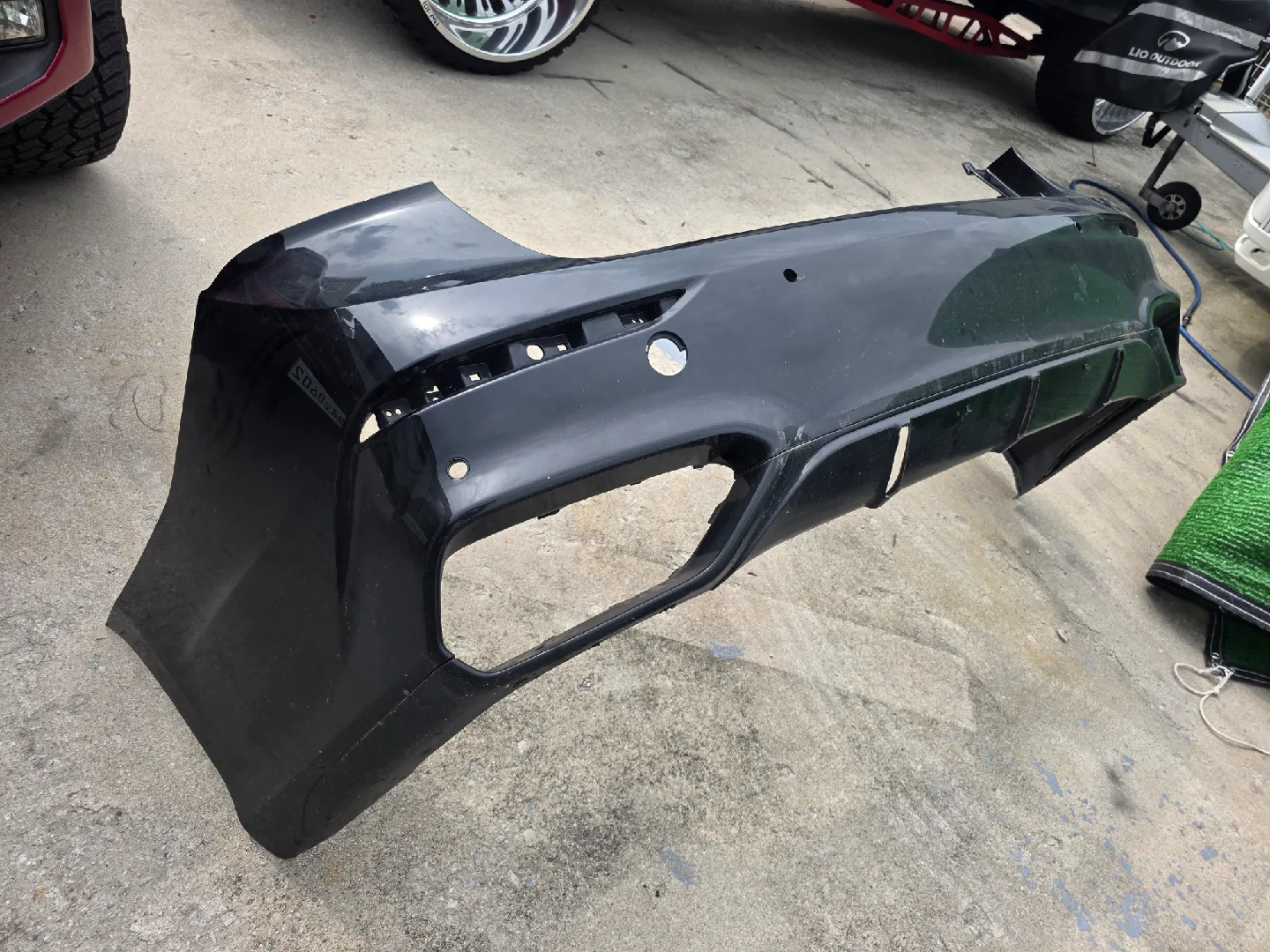 g80 스포츠뒷범퍼 중고팝니다