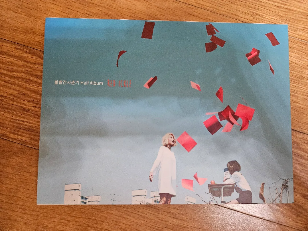중고개봉 볼빨간사춘기 Half Album Red Ickle