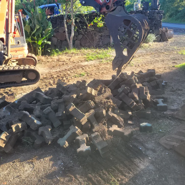 중고 인터락킹 보도블록