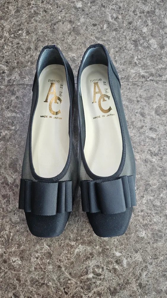 검정 플랫슈즈 235