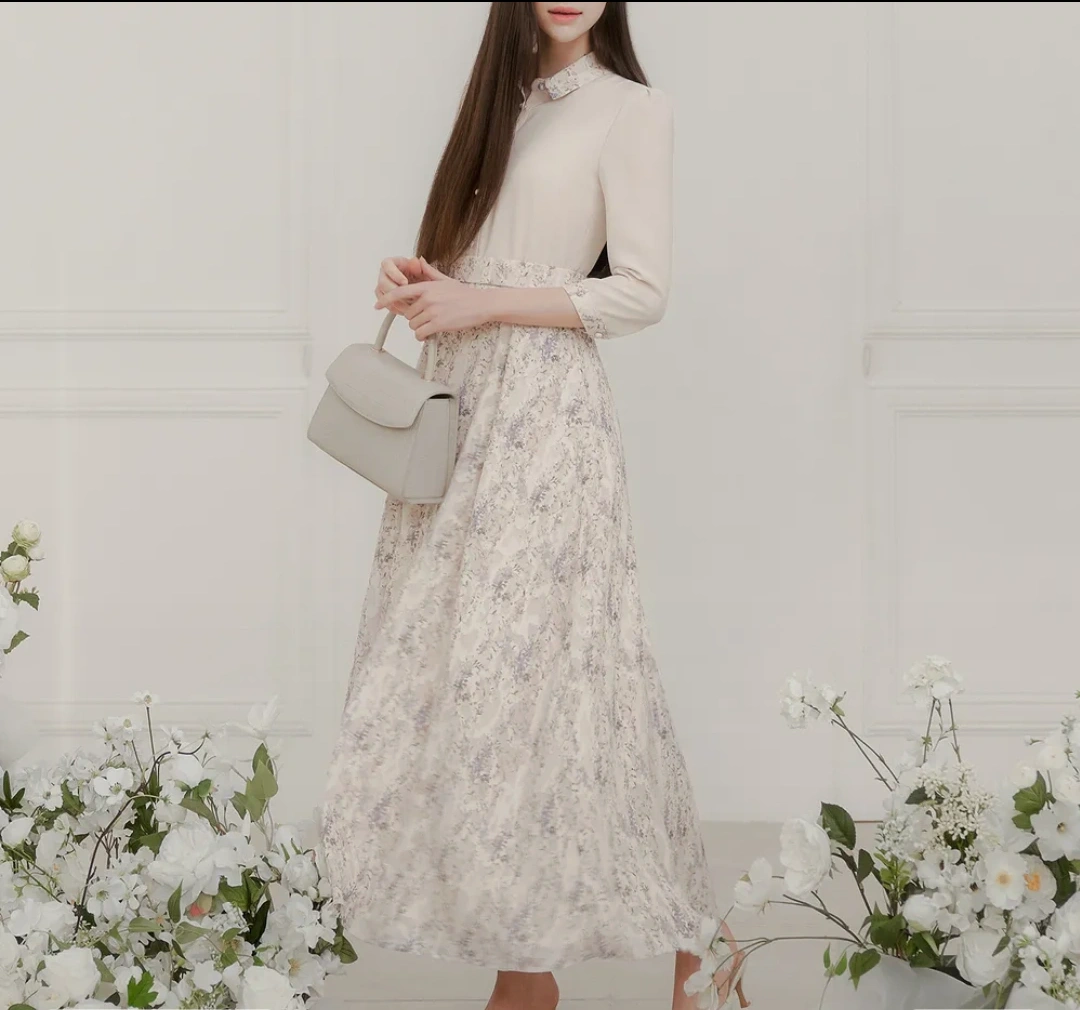 GRACE U 그레이스유 클라라 롱 원피스 S | 여성의류 | 당근 중고거래