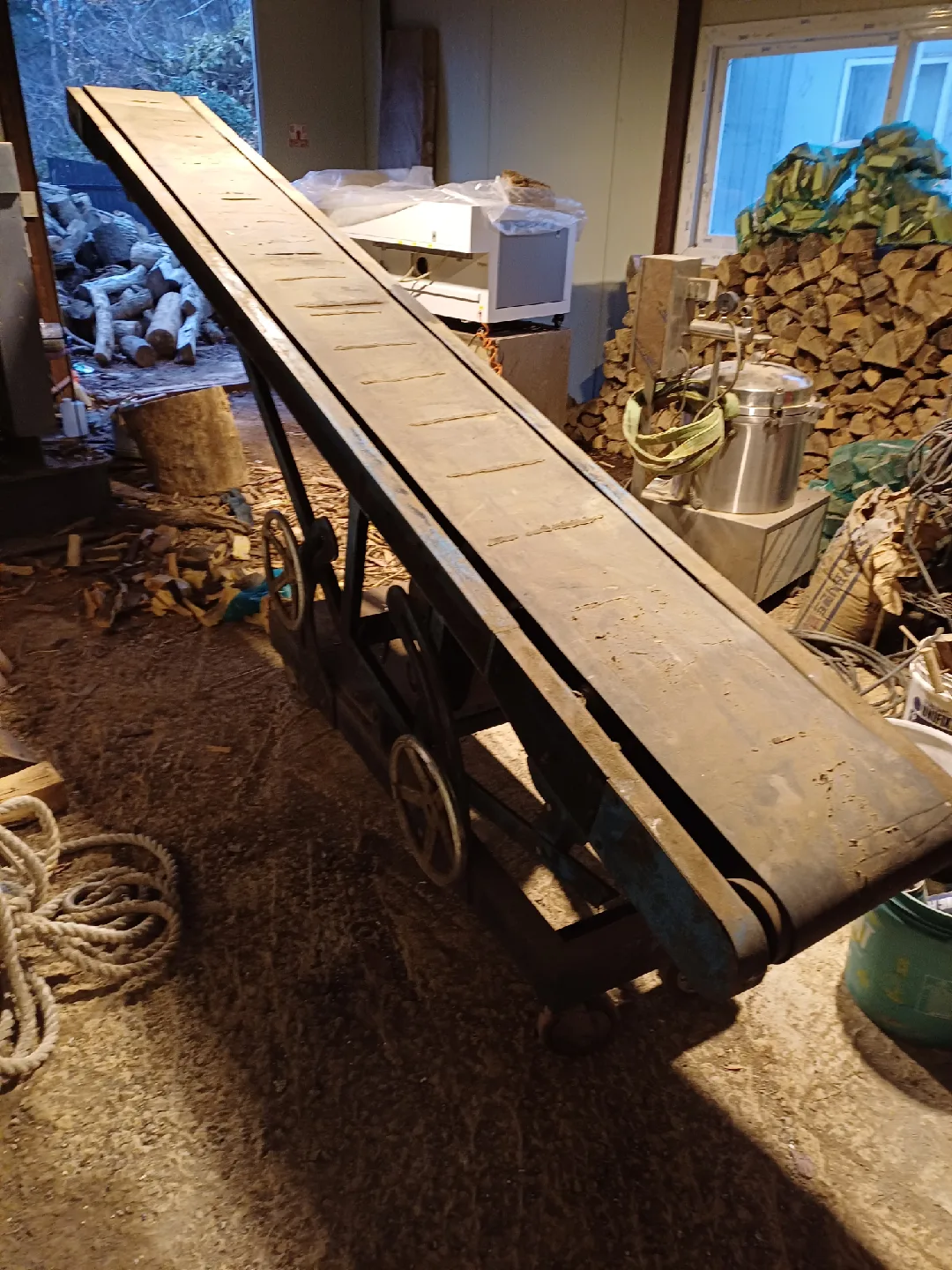 중고 컨베이어 벨트