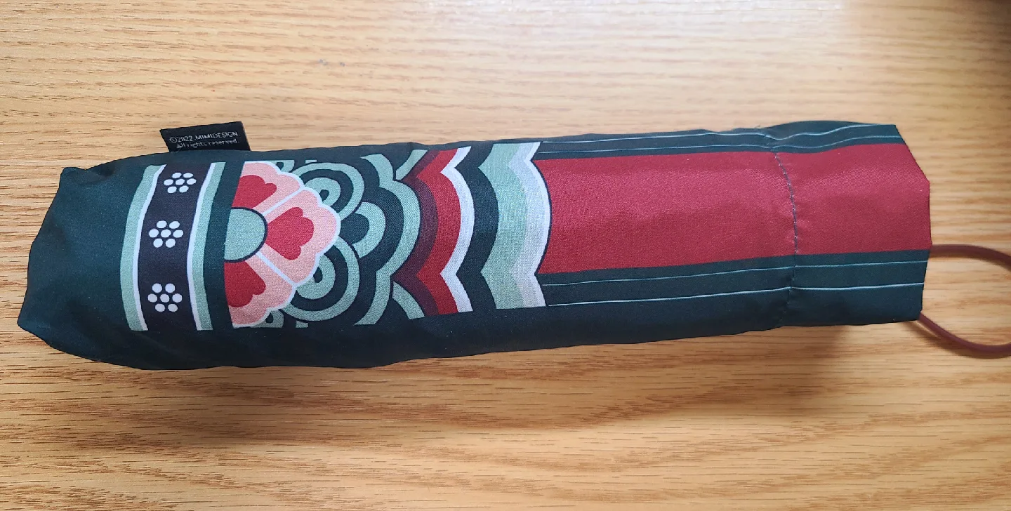 미미달 단청 3단 우산 양산(UV차단)