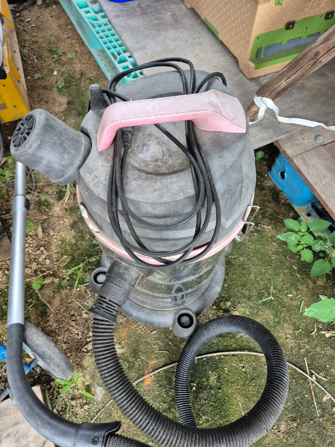 중고 진공 청소기