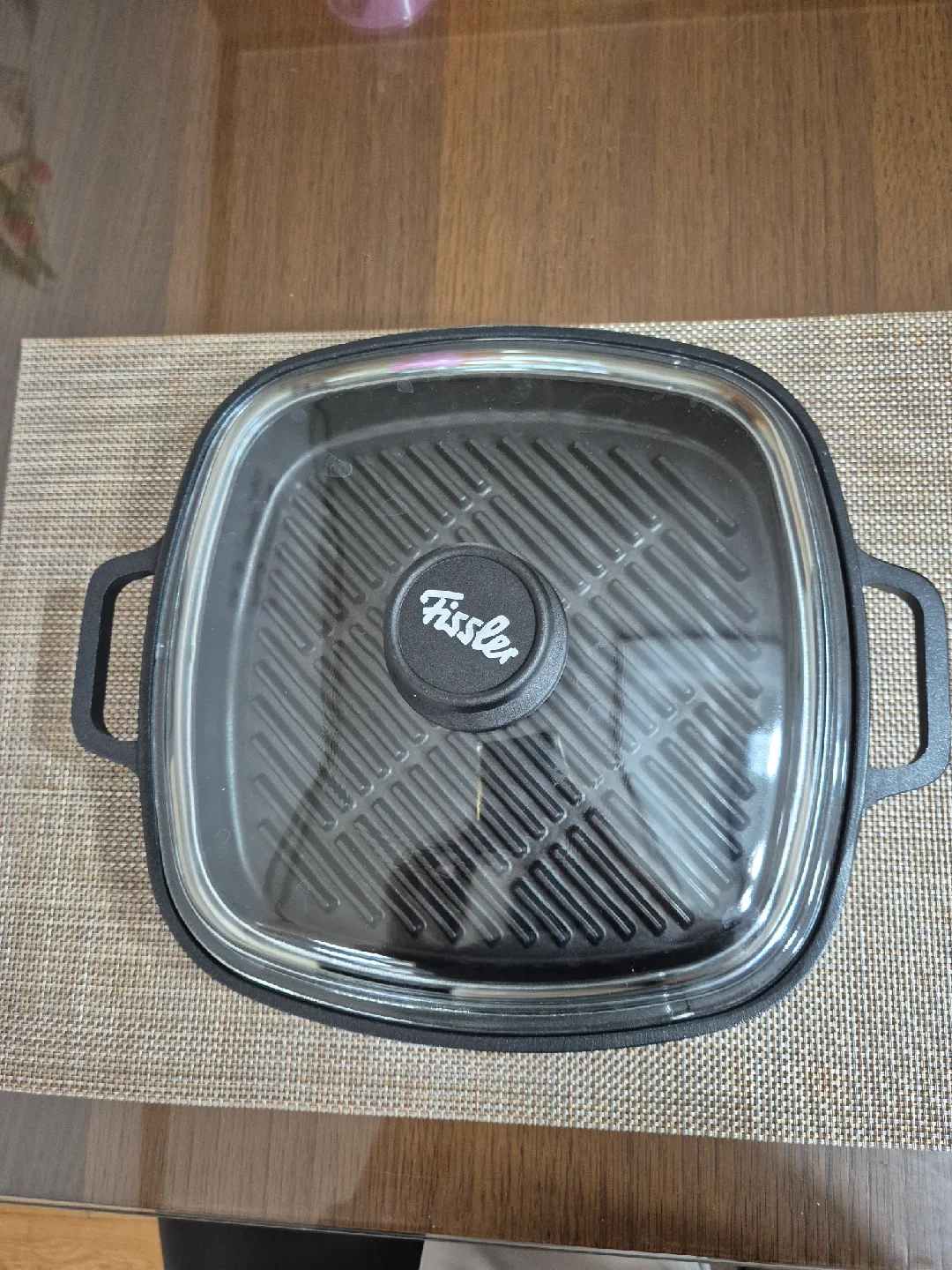 휘슬러 사각 그릴팬