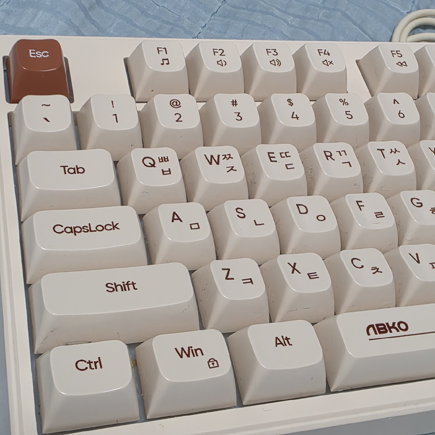 앱코 MK106 저소음 풀배열 멤브레인 키보드 | 디지털기기 | 당근 중고거래