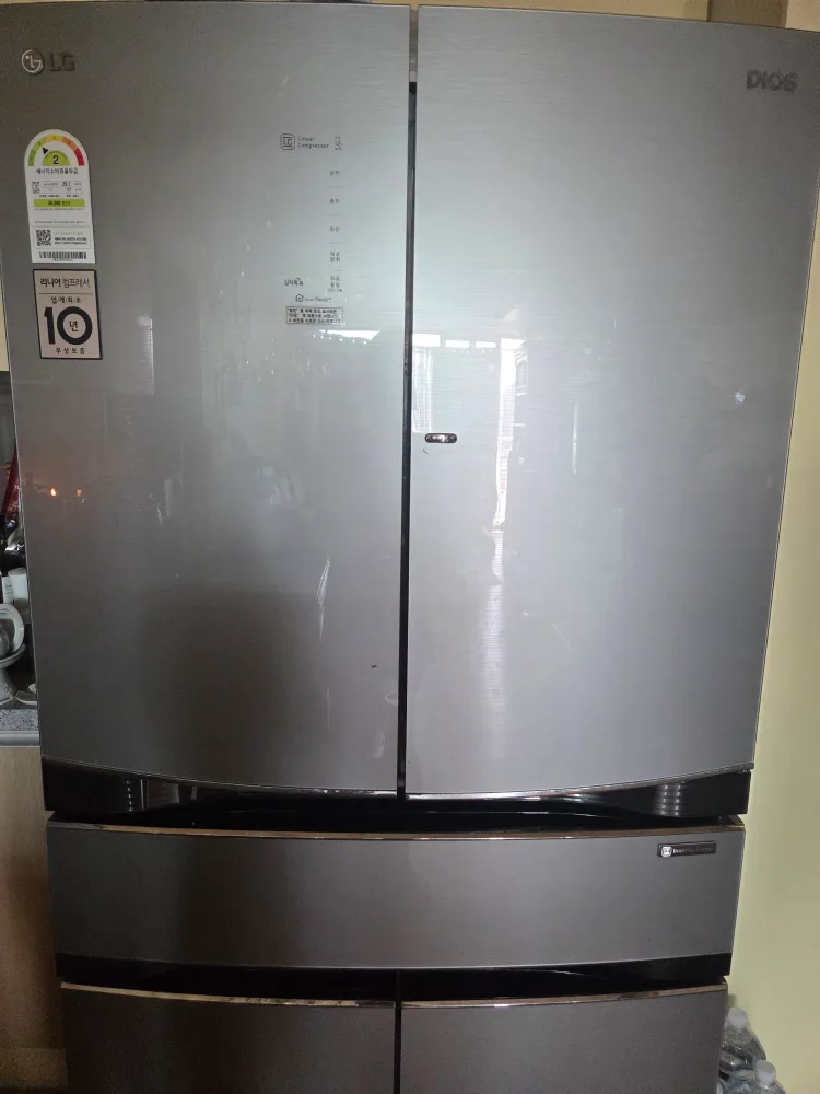LG 디오스 김치냉장고 냉동냉장고 836L 5도어