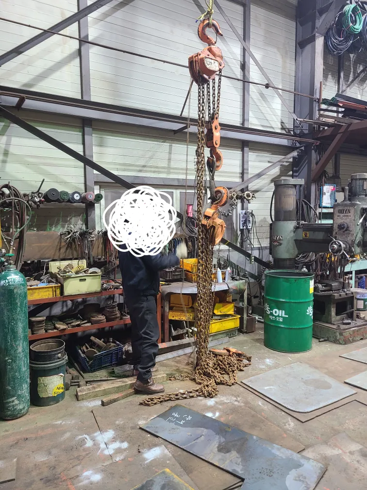 대경 체인 블럭 / 중고 / 10톤