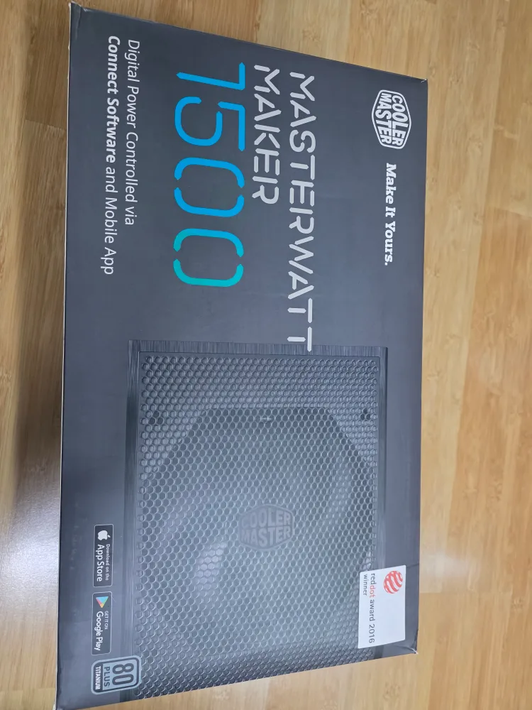 쿨러마스터 Masterwatt 1500W 파워서플라이 중고 팝니다.