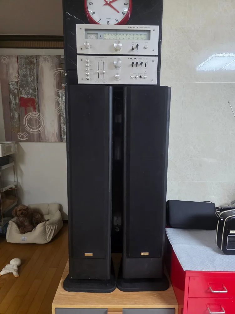 (재송동)스코트 엠프+튜너+인켈스피커