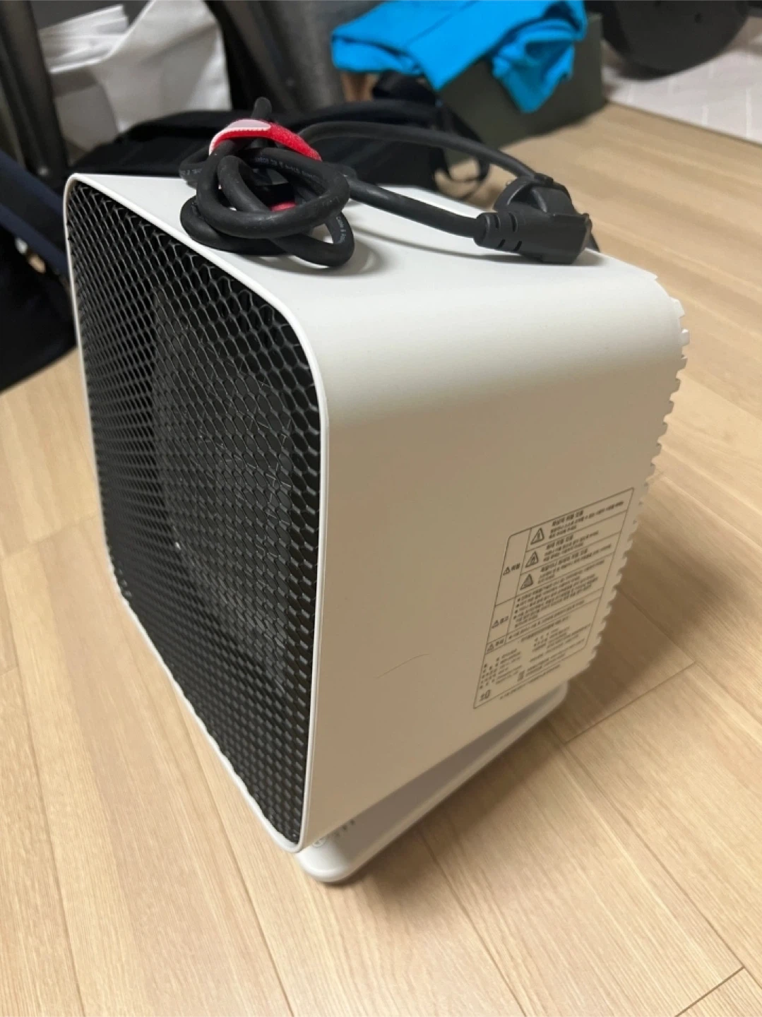 플러스마이너스제로 리플렉트 에코 전기히터, REH-400 (라이트 그레이)+전용 파우치