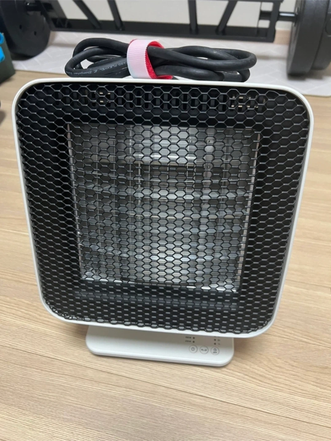 플러스마이너스제로 리플렉트 에코 전기히터, REH-400 (라이트 그레이)+전용 파우치