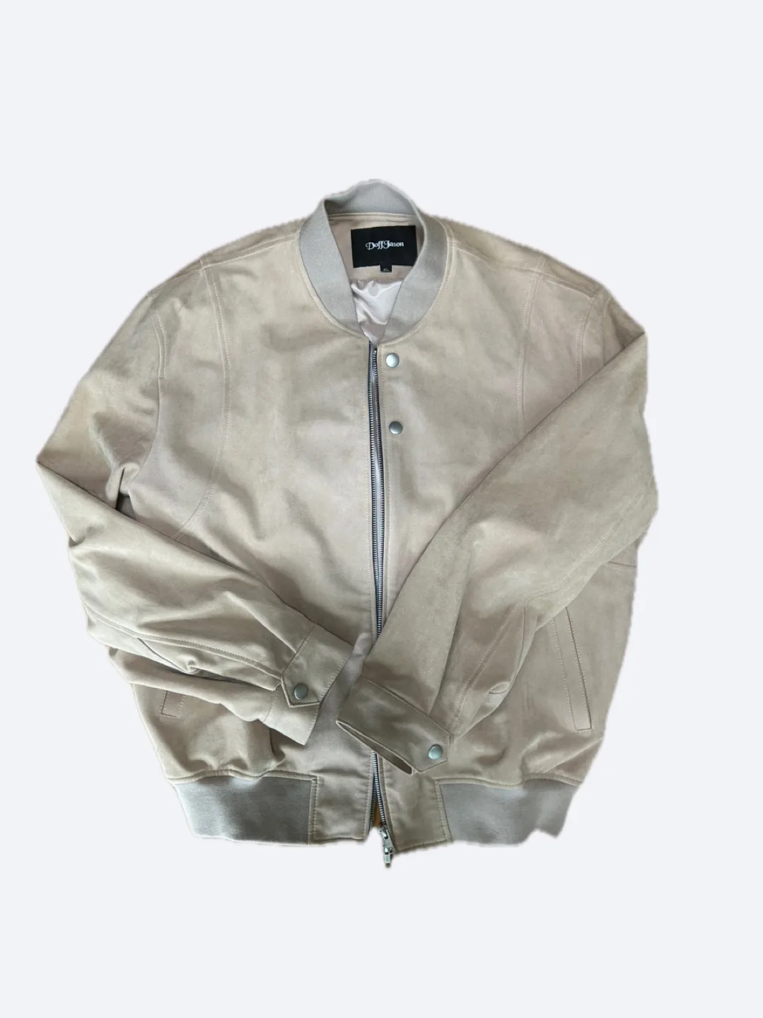 [중고] DoffJason 도프제이슨 스웨이드MA-1 자켓 XL