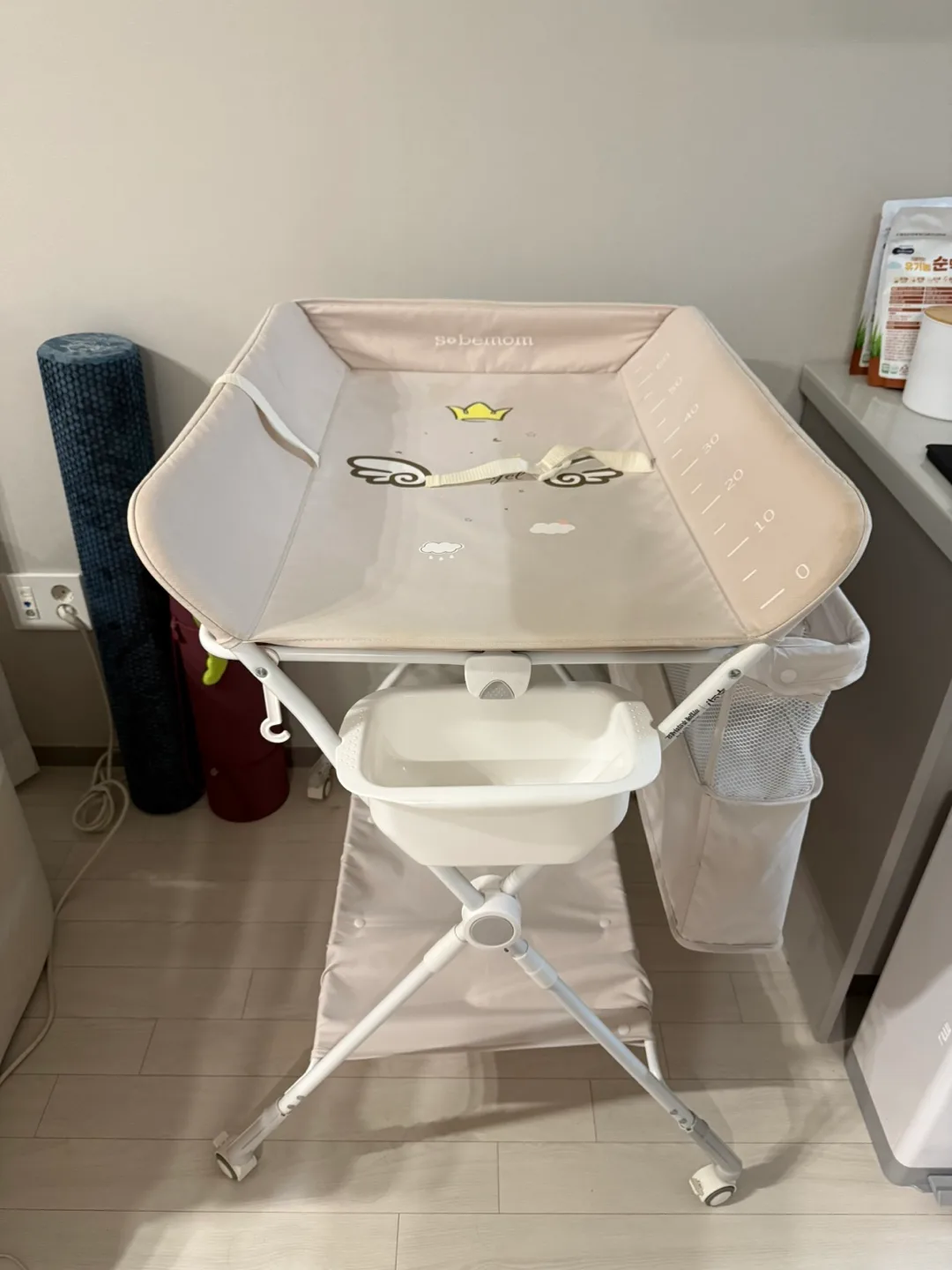 소베맘 아기 기저귀 갈이대