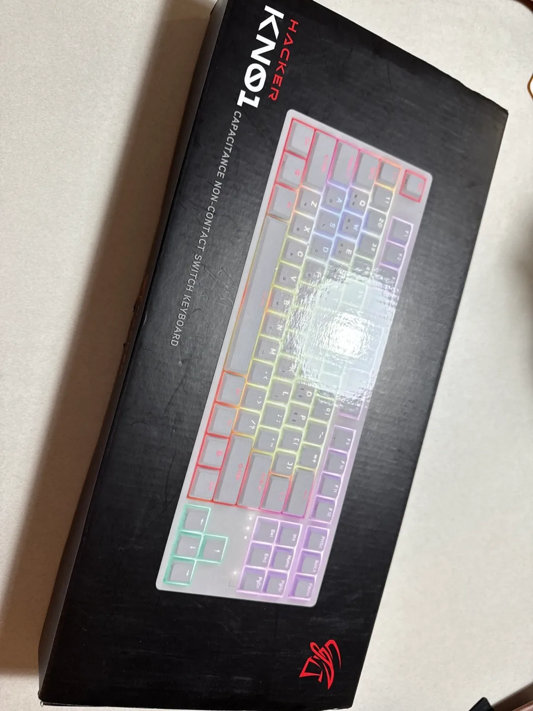 해커 KN01 키보드 화이트