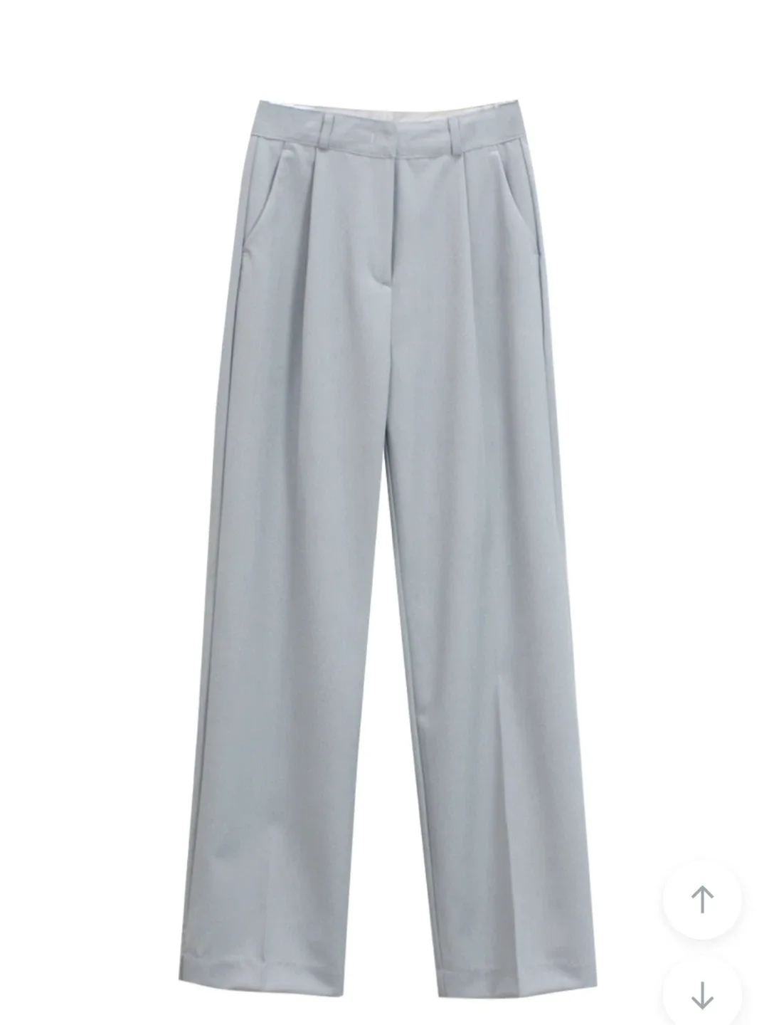 원로그-라이트 블루 와이드 팬츠 XS(시착2번)-네고가능