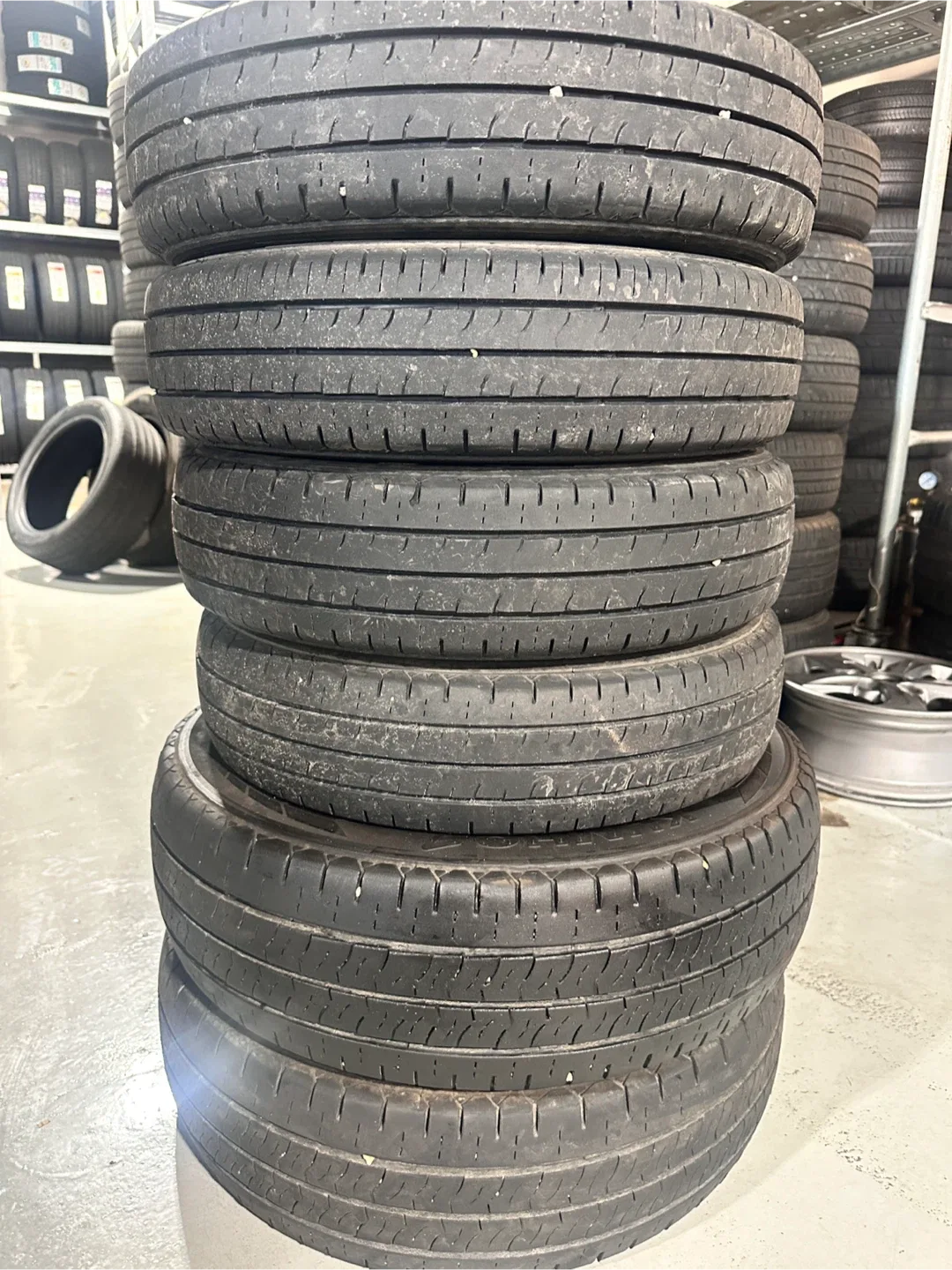 Portran KC53 중고 타이어 포터2 한세트팝니다