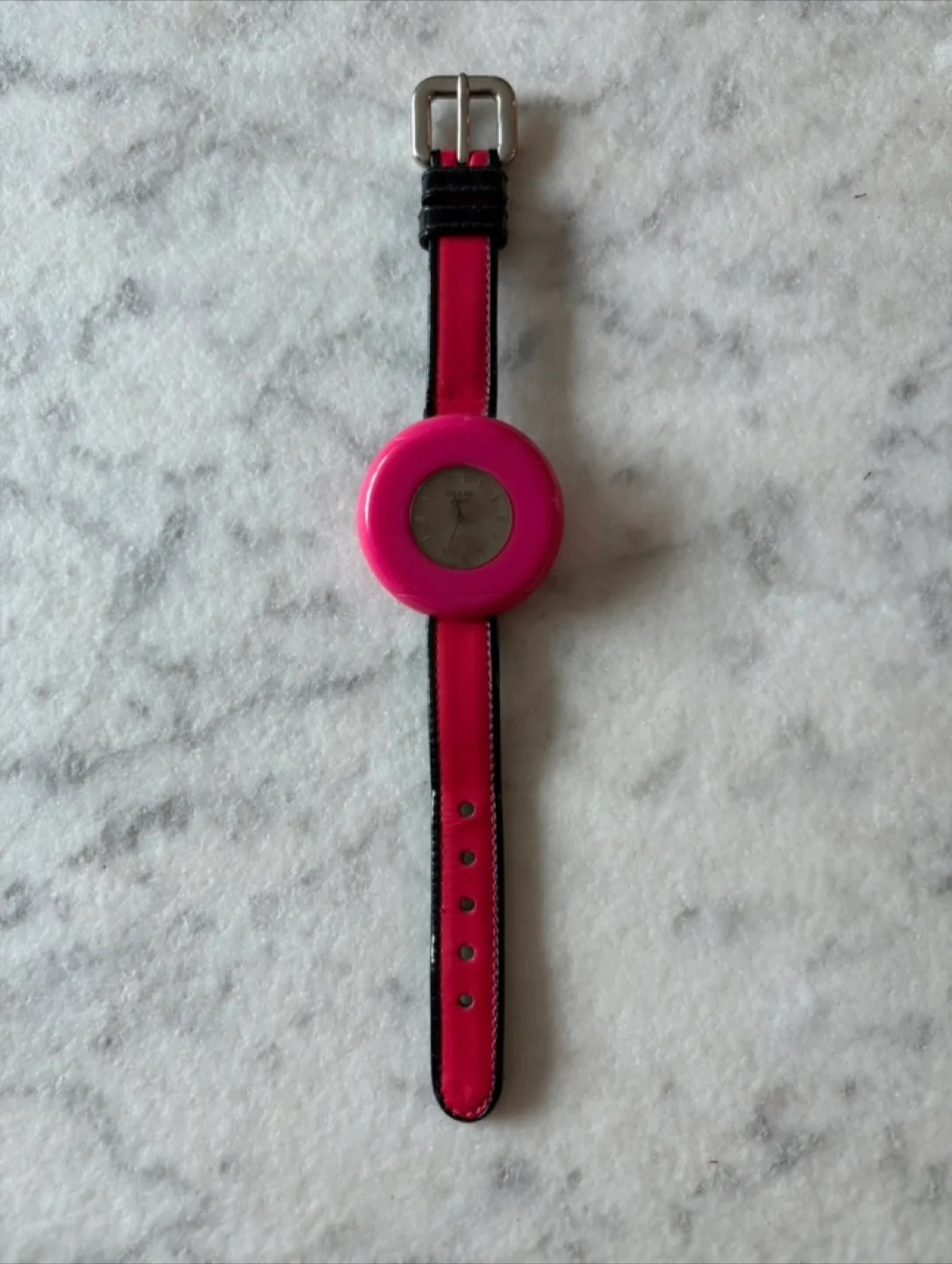 프라다빈티지핑크시계