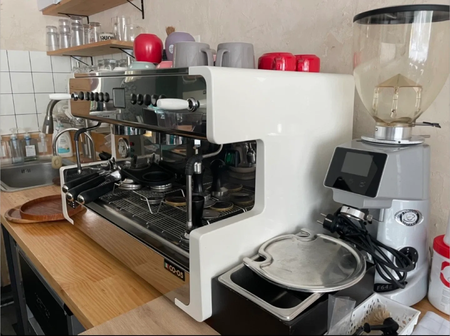 커피머신, 그라인더, 제빙기