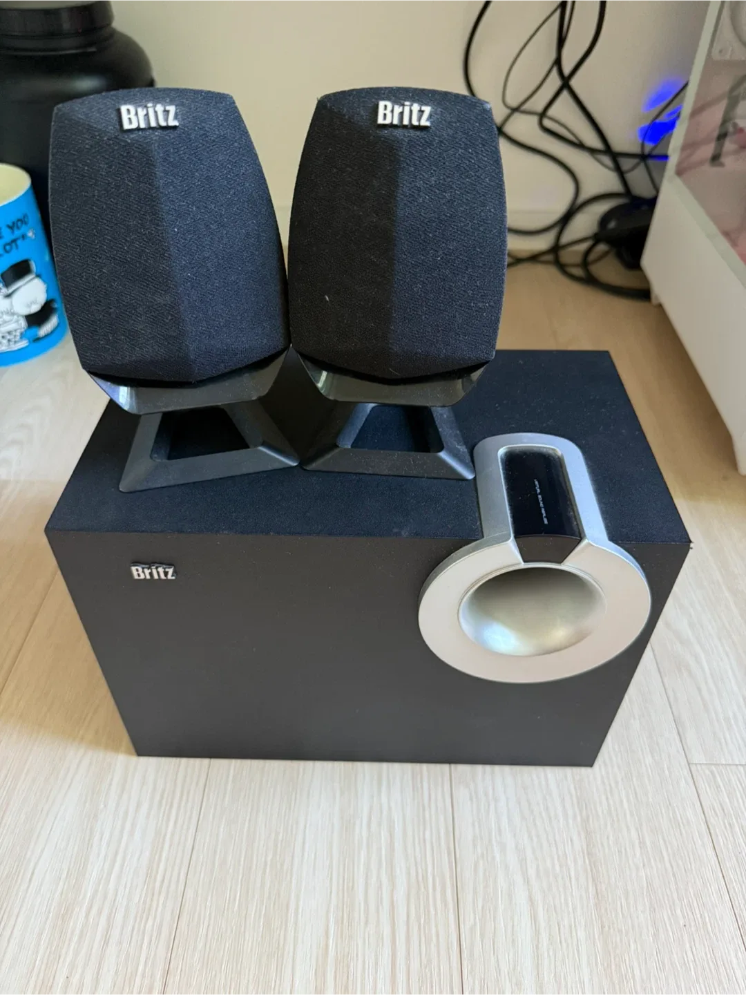 브리츠 BR-2100K3 스피커(중고)