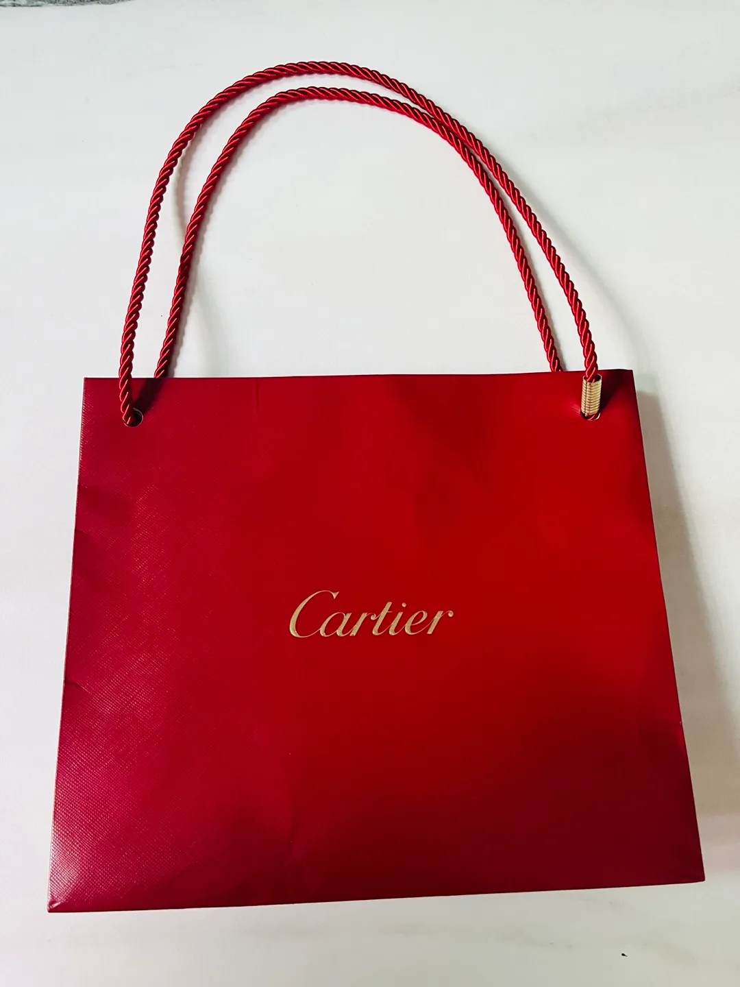 까르띠에 쇼핑백 (레드)