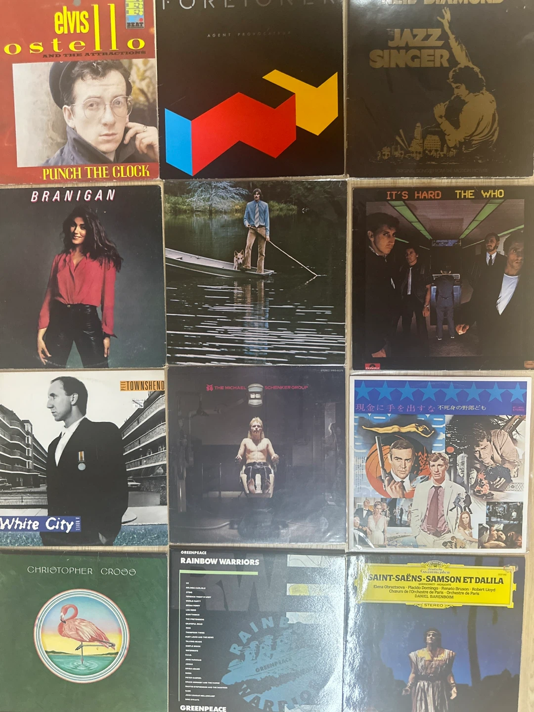 엘비스 Costello 외 LP 음반 12장
