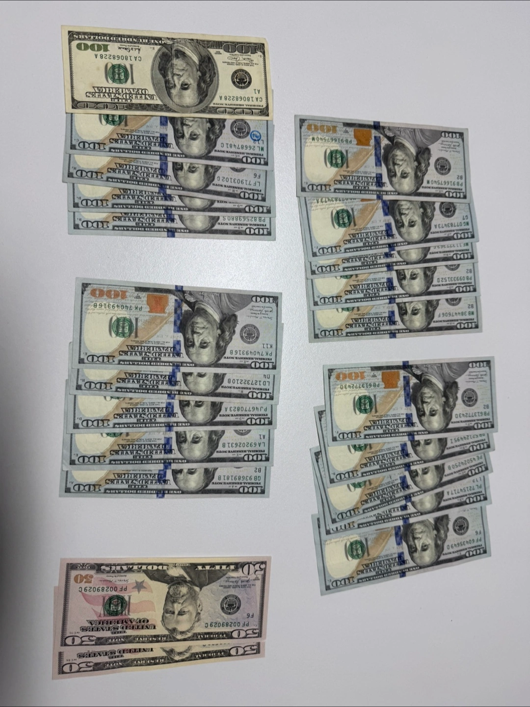 미국 달러 지폐 팝니다. (2,100달러) | 티켓/교환권 | 당근 중고거래