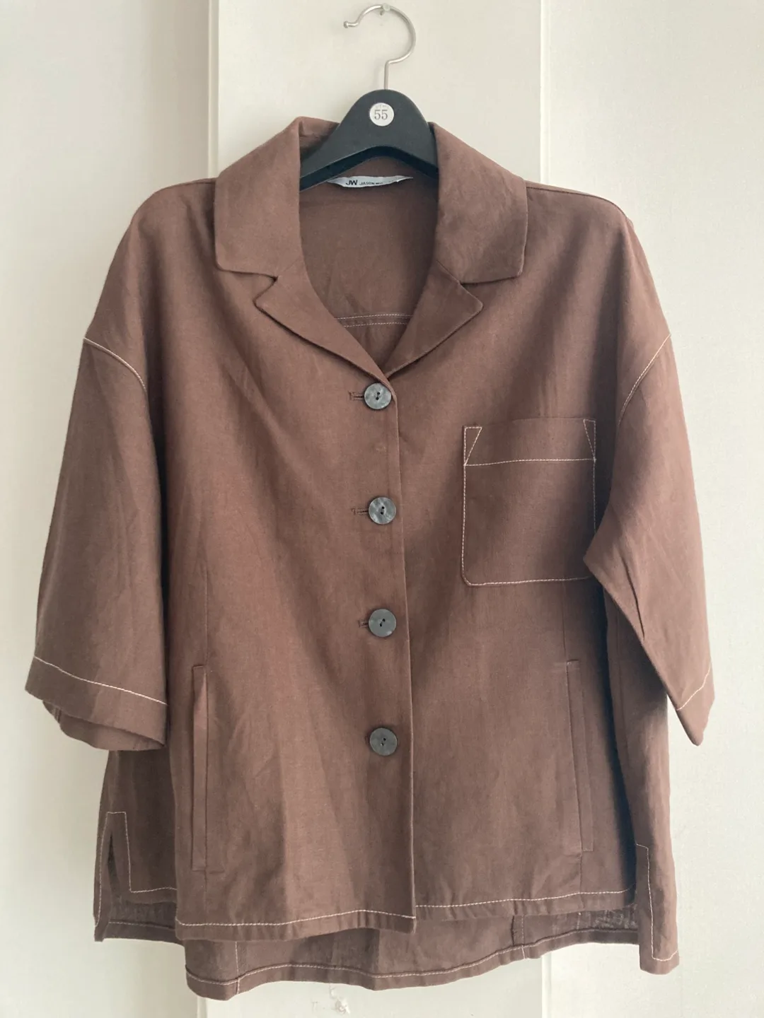 제이슨우 린넨 셔츠 55-66