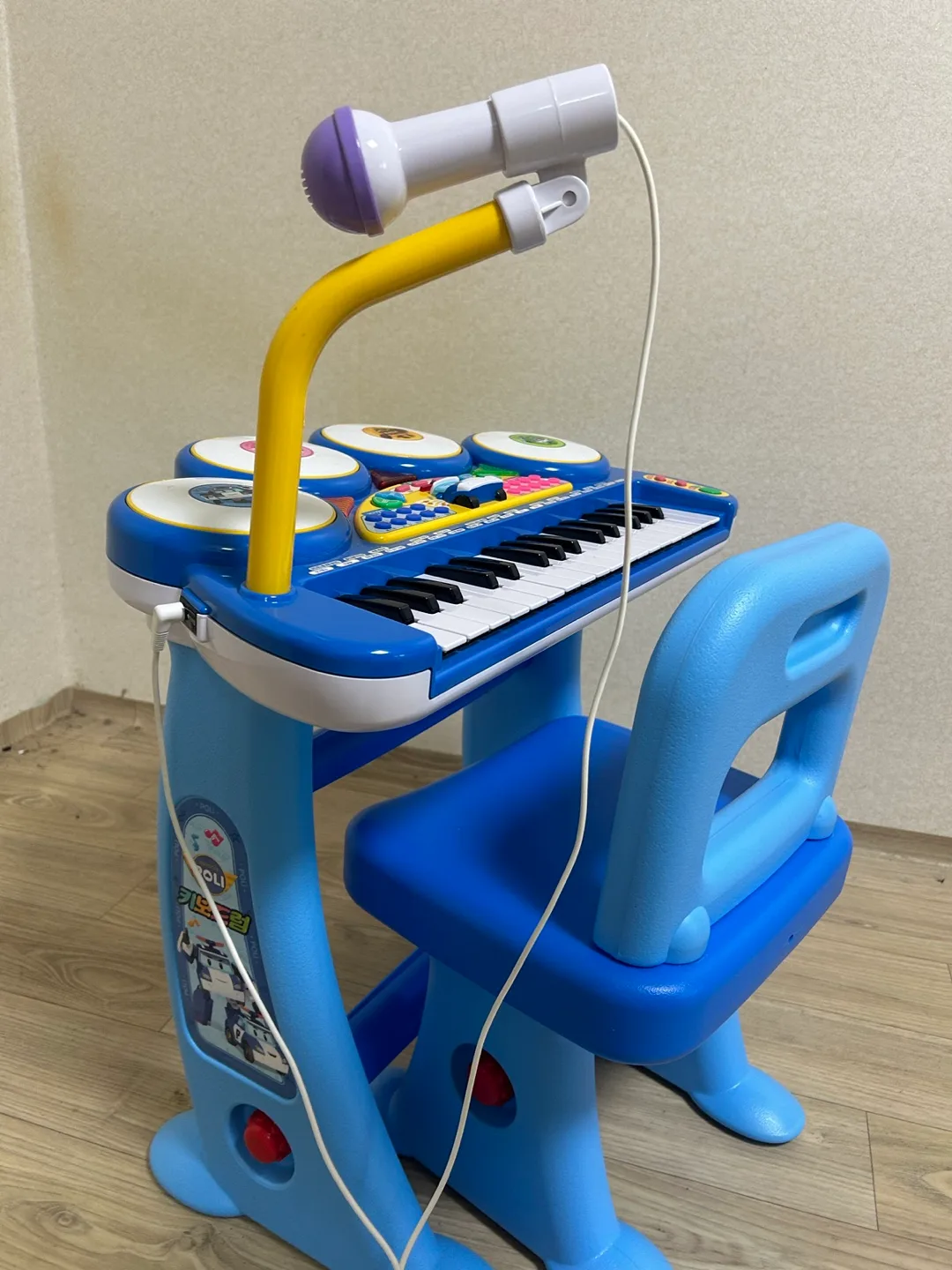 폴리 피아노 드럼세트