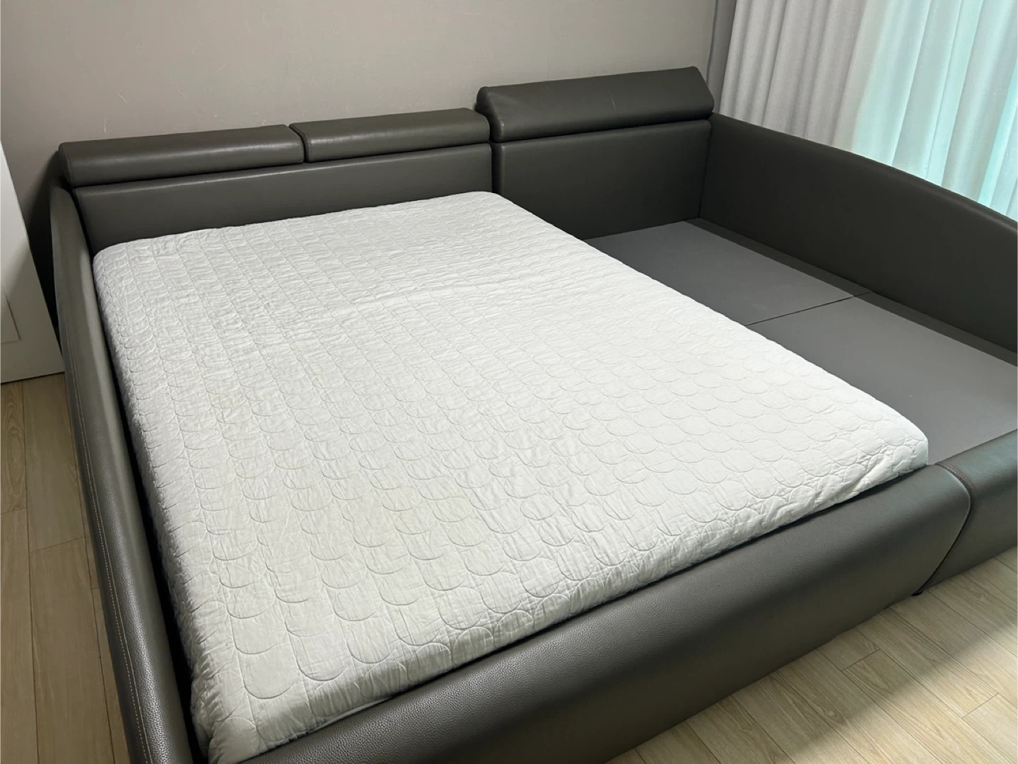 스테이모어 패밀리 침대 프레임(퀀+슈퍼싱글)