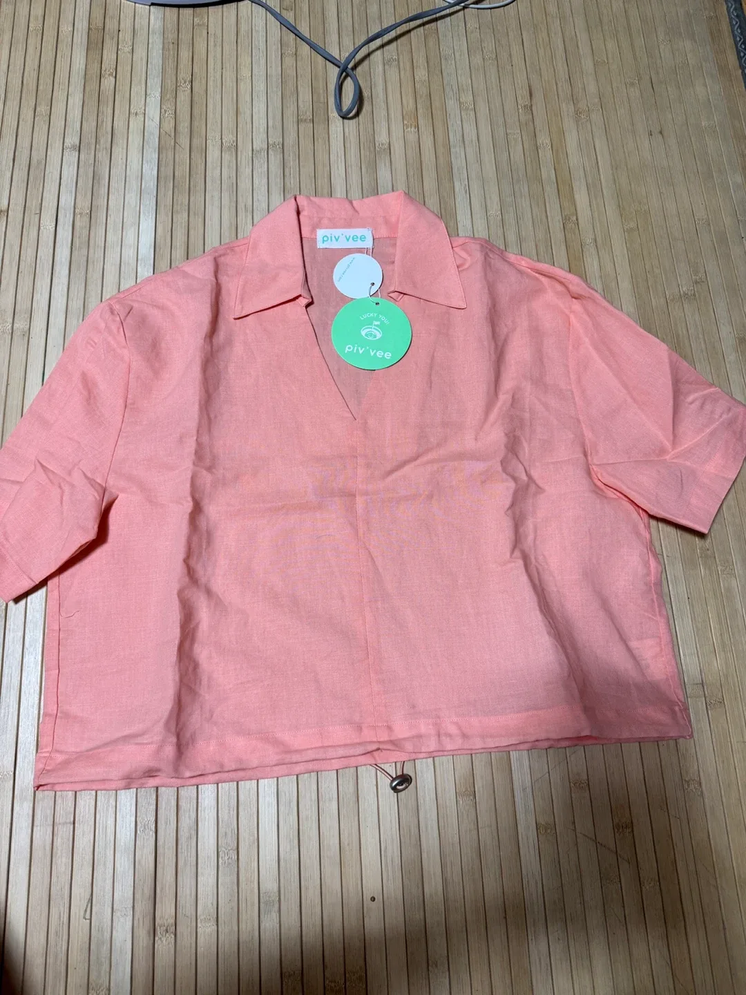 피브비 린넨셔츠 (새상품)