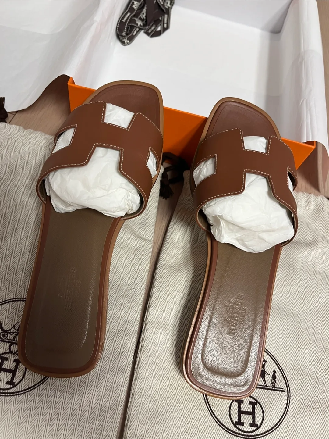 [중고] 에르메스 오란 36.5